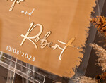 TISCHPLÄNE UND WILLKOMMENSCHILDER FÜR HOCHZEITEN Plexi Gold / Samt Luxuriöses klares und goldenes Hochzeitswillkommensschild, goldene Hochzeitsdekoration, personalisiertes Hochzeitsschild, Hochzeitsboard, Willkommenshochzeitsboard25