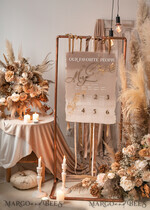 TISCHPLÄNE UND WILLKOMMENSCHILDER FÜR HOCHZEITEN Plexi Gold / Samt Elegantes klares Hochzeitsset Acryl Finde deinen Platz, personalisierter Hochzeits-Ombre Beige Tischplan, klares transparentes Tan und Gold modernes klares transparentes Sitzdiagramm, 3D elegantes Finde deinen Platz - Sitzplan, goldener Luxus Hochzeits Tischplan, Hochzeitsdekoration mit goldenen Buchstaben - Goldenes Empfangsschild - Individuelles Tan Zeremonieschild.31
