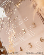 TISCHPLÄNE UND WILLKOMMENSCHILDER FÜR HOCHZEITEN Plexi Gold / Samt Elegantes klares Hochzeitsset Acryl Finde deinen Platz, personalisierter Hochzeits-Ombre Beige Tischplan, klares transparentes Tan und Gold modernes klares transparentes Sitzdiagramm, 3D elegantes Finde deinen Platz - Sitzplan, goldener Luxus Hochzeits Tischplan, Hochzeitsdekoration mit goldenen Buchstaben - Goldenes Empfangsschild - Individuelles Tan Zeremonieschild.31