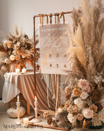 TISCHPLÄNE UND WILLKOMMENSCHILDER FÜR HOCHZEITEN Plexi Gold / Samt Elegantes klares Hochzeitsset Acryl Finde deinen Platz, personalisierter Hochzeits-Ombre Beige Tischplan, klares transparentes Tan und Gold modernes klares transparentes Sitzdiagramm, 3D elegantes Finde deinen Platz - Sitzplan, goldener Luxus Hochzeits Tischplan, Hochzeitsdekoration mit goldenen Buchstaben - Goldenes Empfangsschild - Individuelles Tan Zeremonieschild.31