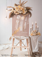 TISCHPLÄNE UND WILLKOMMENSCHILDER FÜR HOCHZEITEN Plexi Gold / Samt Elegantes klares Hochzeitsset Acryl Finde deinen Platz, personalisierter Hochzeitsbeige Tischplan, akrylklar tan transparent und golden modernes klares transparentes Sitzschema, 3D elegantes Finde deinen Platz - Sitzplan, goldener Luxus Hochzeits Tischplan, Hochzeitsdekoration mit goldenen Buchstaben - Goldene Empfangsbeschilderung - Individuelles Tan Zeremonieschild.16