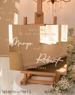 TISCHPLÄNE UND WILLKOMMENSCHILDER FÜR HOCHZEITEN Plexi Gold / Samt Goldener Spiegel Hochzeits Willkommensschild, Goldene Hochzeitsdekoration, Personalisierter Hochzeitsschild, Hochzeitsgeschenk, Willkommen Hochzeitsbrett BpPXSet27