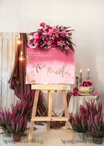 TISCHPLÄNE UND WILLKOMMENSCHILDER FÜR HOCHZEITEN Plexi Gold / Samt Acryl Mauve Ombre Hochzeits Willkommen Schild, bemaltes Acryl Gold Hochzeits Willkommen Schild, Staubige Rose Gold Plexi Hochzeits Willkommen Schild, Pflaume Herbst Luxus Hochzeits Willkommen Schild, Blush Pink Hochzeitsbeschilderung, Goldener Spiegel Hochzeits Willkommen Schild.15