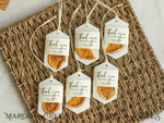 HOCHZEITSGESCHENKE Hochzeits-Sojawachstablette Dankeschön Favor Geschenkwachs Tablet mit Orangenscheiben, Boho Hochzeit Raumspray, Duftende Dankeschön Dekoration, Babyparty Favor Geschenk, Rustikale Hochzeitsfavoriten Idee4