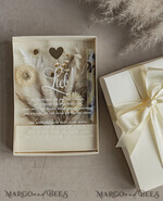 FRISCH VERHEIRATETES PAAR GESCHENKE Geldgeschenk zur Hochzeit Geschenkschachtel für Geld Geldgeschenk zur Hochzeit mit Strauß aus Trockenblumen personalisiert21