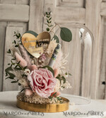FRISCH VERHEIRATETES PAAR GESCHENKE Geldgeschenk zur Hochzeit Geschenkschachtel für Geld Geldgeschenk zur Hochzeit mit Strauß aus Trockenblumen personalisiert17