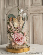 FRISCH VERHEIRATETES PAAR GESCHENKE Geldgeschenk zur Hochzeit Geschenkschachtel für Geld Geldgeschenk zur Hochzeit mit Strauß aus Trockenblumen personalisiert17