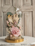 FRISCH VERHEIRATETES PAAR GESCHENKE Geldgeschenk zur Hochzeit Geschenkschachtel für Geld Geldgeschenk zur Hochzeit mit Strauß aus Trockenblumen personalisiert17