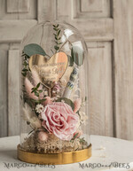 FRISCH VERHEIRATETES PAAR GESCHENKE Geldgeschenk zur Hochzeit Geschenkschachtel für Geld Geldgeschenk zur Hochzeit mit Strauß aus Trockenblumen personalisiert17