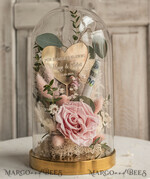 FRISCH VERHEIRATETES PAAR GESCHENKE Geldgeschenk zur Hochzeit Geschenkschachtel für Geld Geldgeschenk zur Hochzeit mit Strauß aus Trockenblumen personalisiert17