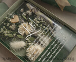 FRISCH VERHEIRATETES PAAR GESCHENKE Geldgeschenk zur Hochzeit Geschenkschachtel für Geld Geldgeschenk zur Hochzeit mit Strauß aus Trockenblumen personalisiert17