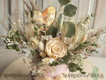 FRISCH VERHEIRATETES PAAR GESCHENKE Geldgeschenk zur Hochzeit Geschenkschachtel für Geld Geldgeschenk zur Hochzeit mit Strauß aus Trockenblumen personalisiert10