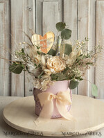 FRISCH VERHEIRATETES PAAR GESCHENKE Geldgeschenk zur Hochzeit Geschenkschachtel für Geld Geldgeschenk zur Hochzeit mit Strauß aus Trockenblumen personalisiert10