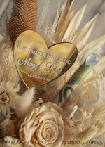 FRISCH VERHEIRATETES PAAR GESCHENKE Geldgeschenk zur Hochzeit Geschenkschachtel für Geld Geldgeschenk zur Hochzeit mit Strauß aus Trockenblumen personalisiert11