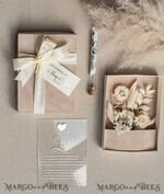 FRISCH VERHEIRATETES PAAR GESCHENKE Geldgeschenk zur Hochzeit Geschenkschachtel für Geld Geldgeschenk zur Hochzeit mit Strauß aus Trockenblumen personalisiert19