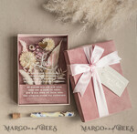 FRISCH VERHEIRATETES PAAR GESCHENKE Geldgeschenk zur Hochzeit Geschenkschachtel für Geld Geldgeschenk zur Hochzeit mit Strauß aus Trockenblumen personalisiert23
