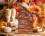 TISCHDEKORATIONSCHILDER   Samt Tischnummern und Dekoration Terrakotta Samt Bogen Dessertmenü, Rostgold Candy-Schild, Goldplexi Tischbogen Kuchenbar Menü, Luxuriöse Hochzeits-Tischdekoration, Hochzeitsbeschilderung Golden Burnt Orange39