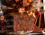 KARTONBOXEN  
 Samtkartenboxen Terracotta Fall Card Box und Arch Acrylkarten & Geschenkschilder, Samt Rost Hochzeit Kartenbox mit Deckel, verbrannte Orange Hochzeitsgeldbox, Kupfer Hochzeitskartenbox Karten und Geschenke Arch Acrylschild Set18