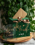 KARTONBOXEN  
 Samtkartenboxen Hochzeitskarte Box Geschenkkartenbox & Bogen Zeichen Set, Samtgrüne Hochzeitswunschbrunnen Geldgeschenkkartenbox, Personalisierte Hochzeitskartenbox, Grüner Luxus-Kartenbox, Hochzeitskartenbox mit Deckel, Smaragdgrüne Hochzeitsgeldbox, Garten Hochzeitskartenbox18