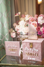 KARTONBOXEN  
 Samtkartenboxen Blush-Pink-Gold-Velvet-Set, Kartenbox mit Schloss & Polaroid-Gästebuch & Karten Geschenke-Schild und Instax-Anleitungsschild-Kombination sowie Stift-Set, Hochzeitskartenbox mit Deckel, Instant Instax-Gästebuch, Hochzeitsgeldbox, Sing-Gästebuch-Set.10