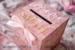 KARTONBOXEN  
 Samtkartenboxen Hochzeits-Wunschbrunnen-Kartenbox, Geschenkkartenbox, Samt in zartrosa Hochzeits-Wunschbrunnen Geldgeschenkkartenbox, Personalisierte Hochzeitskartenbox, Luxus-Kartenbox, Hochzeitskartenbox mit Deckel, Hochzeitsgeldbox, Hochzeitskartenbox.13