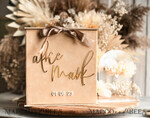 KARTONBOXEN  
 Samtkartenboxen Kartenbox, Hochzeitskartenbox mit Deckel, Frühlingshochzeit Geldbox, Hochzeitskartenbox mit Schlitz und Karten sowie Geschenk-Bogen Acrylzeichen-Set.25