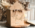 KARTONBOXEN  
 Samtkartenboxen Kartenbox, Hochzeitskartenbox mit Deckel, Frühlingshochzeit Geldbox, Hochzeitskartenbox mit Schlitz und Karten sowie Geschenk-Bogen Acrylzeichen-Set.25
