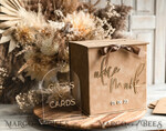 KARTONBOXEN  
 Samtkartenboxen Kartenbox, Hochzeitskartenbox mit Deckel, Frühlingshochzeit Geldbox, Hochzeitskartenbox mit Schlitz und Karten sowie Geschenk-Bogen Acrylzeichen-Set.25