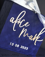 KARTONBOXEN  
 Samtkartenboxen Geschenkkartenbox & Karten, Samt Navy Blau Hochzeitswunschbrunnen Geldgeschenkkartenbox, Personalisierte Hochzeitskartenbox, Luxuriöse Kartenbox, Hochzeitskartenbox mit Deckel, Hochzeitsgeldbox, Hochzeitskartenbox5