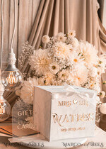 KARTONBOXEN  
 Samtkartenboxen Reine weiße Geschenkkartenbox & Kartenset, Samt klassische Hochzeitswunschbrunnen-Geldgeschenkkartenbox, personalisierte goldene weiße Hochzeitskartenbox, luxuriöse Kartenbox, Hochzeitskartenbox mit Deckel, Hochzeitsgeldbox.20
