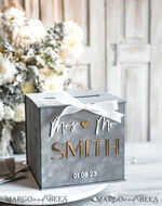KARTONBOXEN  
 Samtkartenboxen Kartenbox, Hochzeitskartenbox mit Deckel, Frühlingshochzeit Geldbox, Hochzeitskartenbox mit Schlitz und Karten und Geschenk-Bogen Acrylschild-Set16