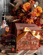 KARTONBOXEN  
 Samtkartenboxen Terrakotta Fall Kartenbox und Acrylkarten & Geschenke klarer Schild, Velvet Rost Hochzeitskartenbox mit Deckel, gebranntes Orange Hochzeitsgeldbox, Kupfer Hochzeitskartenbox Karten- und Geschenkeset mit Acrylschild.38