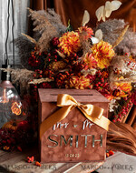 KARTONBOXEN  
 Samtkartenboxen Terrakotta Fall Kartenbox und Acrylkarten & Geschenke klarer Schild, Velvet Rost Hochzeitskartenbox mit Deckel, gebranntes Orange Hochzeitsgeldbox, Kupfer Hochzeitskartenbox Karten- und Geschenkeset mit Acrylschild.38