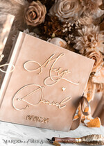 KARTONBOXEN  
 Samtkartenboxen Samtkartenbox Gästebuch & Schild, Hochzeitskartenbox mit Deckel, Sofort Instax Gästebuch, Beige Hochzeitsgeldbox Sing Gästebuch Set, Nude Kartenbox mit Schlitz und Karten und Geschenk Bogen Acrylschild Set37