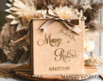 KARTONBOXEN  
 Samtkartenboxen Kartenbox & Bogen-Acryl-Set, Hochzeitskartenbox mit Deckel, Frühlingshochzeits-Geldbox, Hochzeitskartenbox mit Schlitz sowie Karten- und Geschenk-Bogen-Acryl-Schild-Set.19