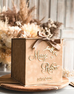 KARTONBOXEN  
 Samtkartenboxen Kartenbox & Bogen-Acryl-Set, Hochzeitskartenbox mit Deckel, Frühlingshochzeits-Geldbox, Hochzeitskartenbox mit Schlitz sowie Karten- und Geschenk-Bogen-Acryl-Schild-Set.19