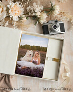 FOTOALBUM/ FOTOBOX Velvet Foto Box Fotografen Box Elfenbein Große Samt Foto Box, Gold Fotografen Box, Hochzeits Erinnerungsbox, Gold Spiegel Maßgeschneiderte Erinnerungsbox, Fotografen Geschenke für Klienten, Hochzeitsbilder Verpackung, Maßgeschneiderte Fotobox20