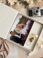FOTOALBUM/ FOTOBOX Velvet Foto Box Fotografen Box Elfenbein Große Samt Foto Box, Gold Fotografen Box, Hochzeits Erinnerungsbox, Gold Spiegel Maßgeschneiderte Erinnerungsbox, Fotografen Geschenke für Klienten, Hochzeitsbilder Verpackung, Maßgeschneiderte Fotobox20
