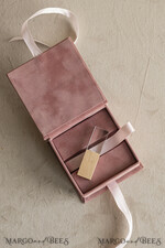 FOTOALBUM/ FOTOBOX Velvet Foto Box Fotografen Box Kleine Samt-Fotobox für USB-Stick, Gold Pendrive Fotografenbox, Hochzeitsgedächtnisbox, Goldspiegel individuell gestaltete Erinnerungsbox, Fotografengeschenke für Kunden, Verpackung für Hochzeitsbilder, individuelle Fotobox.10