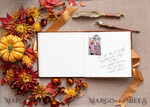FOTOALBUM/ FOTOBOX Memory Bundle FotoBox Gustbücher Gelübde Terrakotta Samt Bundle Hochzeits-Andenken-Set - Gästebuch & Schild, Seine und Ihre Hochzeitsgelübde, Fotobox für Bilder23