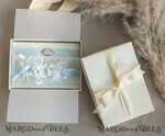 BRAUT Bolero, Kleider, Strumpfband STRUMPFBAND FÜR DIE BRAUT Set aus zwei Gürteln, personalisierter Hochzeitsgürtel in Box, etwas blaues Tüll-Gürtel & personalisiertes Wurf-Set, Gürtel für die Braut, Geschenk zur Brautparty, Tüll-Gürtel-Set, Geschenk für die Braut, Wurf-Gürtel3
