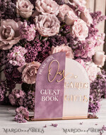 TISCHDEKORATIONSCHILDER   Gästebuch & Karten Geschenke Schilder Goldene Acryl Geschenke & Karten Schild mit Ständer, Mauve Samt und goldenes Gästebuch Schild, Gold Mauve Geschenke & Karten Schild, Luxus Hochzeits Gästebuch Dekor13