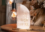 TISCHDEKORATIONSCHILDER   Gästebuch & Karten Geschenke Schilder Transparente Acrylkarten & Geschenke-Schild, Halb-Bogen Beige Ombre Acryl und Gold-Schild, Nude Gold Plexi-Schild, Taupe Luxus Hochzeits Tischdekoration, Hochzeitsschild Goldener Spiegel Karten-Schild mit Ständer18