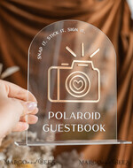 TISCHDEKORATIONSCHILDER   Gästebuch & Karten Geschenke Schilder Transparentes Acrylschild Unser Gästebuch-Schild, Halb-Bogen Beige Ombre Acryl Gold Gästebuch-Schild, Nude Gold Plexi-Schild Unser Gästebuch, Taupe Luxus Hochzeits Tischdekoration, Hochzeitsbeschilderung Goldenes Spiegel Gästebuch-Schild mit Ständer3
