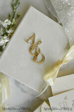 HOCHZEITS EINLADUNGEN Plexiglas Acrylspiegel Samtene Cover Klare Hochzeitskarten, elegante staubblaue Hochzeitskarten, Acrylhochzeits-Einladungen, Spiegelgold Plexi Einladungssatz19