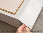 Brautjungfer/Trauzeuge Box Brautjungfern Vorschlagsbox Personalisierte Brautjungfern-Vorschlagsbox mit Robe, vollständige Trauzeugin-Box, Blush Will You Be My Bridesmaid-Set10