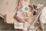 Brautjungfer/Trauzeuge Box Brautjungfern Vorschlagsbox Personalisierte Brautjungfern-Vorschlagsbox mit Robe, komplette Trauzeuginnen-Box, Blush Will You Be My Bridesmaid Box-Set14