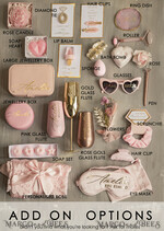 Brautjungfer/Trauzeuge Box Brautjungfern Vorschlagsbox Personalisierte Brautjungfern-Antragsbox mit Robe, vollständige Trauzeuginnen-Box, Blush Will You Be My Bridesmaid-Set9