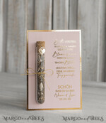 HOCHZEITSGESCHENKE Gastgeschenke Hochzeit Personalisierte Gastgeschenke Hochzeit mit Blumensamen Reagenzglas, personalisiertes Gastgeschenk Hochzeit Samen handgemachtes Gastgeschenk Hochzeit Brautpaar4