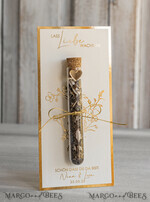 HOCHZEITSGESCHENKE Gastgeschenke Hochzeit Personalisierte Gastgeschenke Hochzeit mit Blumensamen Reagenzglas, personalisiertes Gastgeschenk Hochzeit Samen handgemachtes Gastgeschenk Hochzeit Brautpaar7